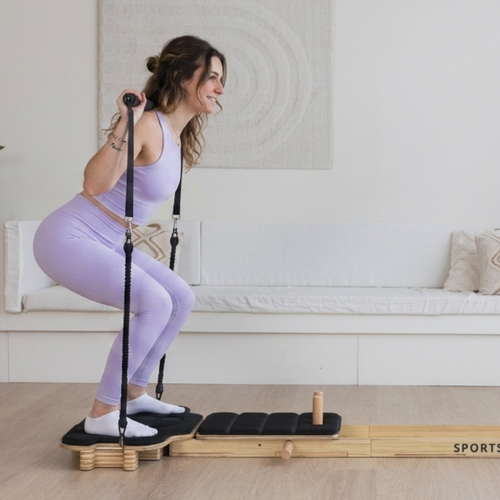 Reformer Squat